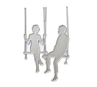 Talking Couple Metal Cutting Dice Scrapbooking Stencils Decorative Embossed Paper Card Template Decoration Die Cut Scrapbooking Metal Cutting Dice