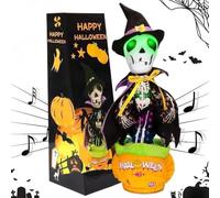 (Talking Dancing Cactus-Halloween) Emoin Dancing Cactus Baby Toys, Talking Cactus Toys Repeats What You Say Baby Boy Toys, Dancing Cactus Mimicking Toy with LED English Sing Talking