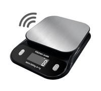 Talking Digital Kitchen Scale,Talking Electronic Kitchen Scales,Talking Food Scale with Large LCD Display,Food Weighing Scale with Stainless Steel Disc Platform,Add & Weigh/Tare Function