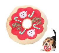 Talking Dog Toys - Interactive Squeaky Pet Plush Toy - Plush Dog Toys With Sounds, Gingerbread Man Antlers Pet Stuffed Toys for Boredom Dogs