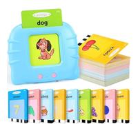 Talking Flash Cards Early Educational Toys for 3 4 5 6 Year Old Baby Boys Girls, Preschool Learning Reading Machine with 224 Words, Learning Educational Montessori Kids Gifts
