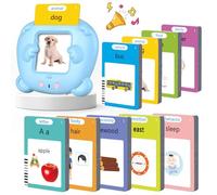 Talking Flash Cards for Toddler Toys for 2 3 4 5 6 Year Old Baby Boys Preschool Learning Resources Educational Montessori Sensory Toys for Autism with 510 Words Interactive Gifts For Kids Age 2-6