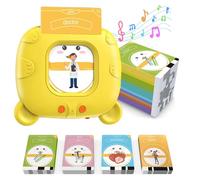 Talking Flash Cards for Toddlers Age 1,Montessori Speech Therapy,Sensory Early Educational Learning Toys for Autistic Children,112 Extra Thick Cards 224 British English words for Age 2-6