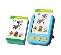 Talking Flash Cards, Speech Toys, Animal Early Education Early Education Cognitive Development Talking Cards Easy Use, Animals Numbers Shapes Educational