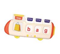 Talking Flash Cards, Vocabulary Educational Toys, Sensory Learning Set with Speech Words, Sturdy Preschool Accessory with Interactive Design, 3 4 5 Year Old Girls Boys Home Classroom Daily Play