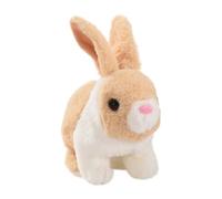 Talking for Adults My Realistic Bunny Toy Realistic Bunny Toy For Kids Perfect Impersonator Of Kind Toys Kids Jumping Twitching And Shaking Ears Handmade Singing (B, One Size)
