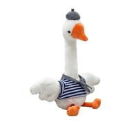 Talking Goose Toy - Cute Singing Dancing Twisting Plush Doll, Interactive Kids Goose Toy for Nursery Room | Fun Holiday Birthday Party Toys for Home Room Desk Bedroom | Educational for S