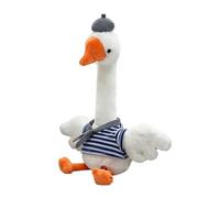 Talking Goose Toy,Twisting Singing Interactive Cute Doll,Goose Plush Toy - for Nursery Room Playtime Holiday Birthday Party Home Room Desk Bedroom School