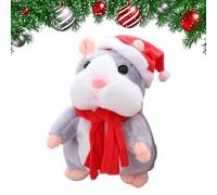 Talking Hamster - Interactive Hamsters Todddler Plush Toy, Easy To Use Todddler Toys Multiple Talking Hamster Repeats What You Say, Stuffed Animals Plush Toy For Girl Boy Birthday Christmas