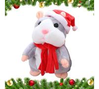 Talking Hamster - Plush Animal Doll, Electronic Lightweight | Sound Record Repeats What You Say Mimicry Pet Interactive Children Early Learning Girl Boy Professional Toy System Gear