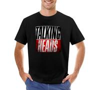 Talking Heads Abstract T-Shirt Quick Drying Shirt Tshirts for Men Black