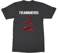 Talking Heads David Byrne True Stories Plane Retro Vintage Men's t-Shirt Black