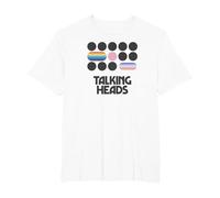 Talking Heads Foil T-Shirt, Men's Big and Tall, White, 2X Tall