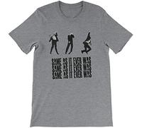 Talking Heads Men T Shirt Once in A Lifetime Same As It Ever was Tee Gray