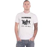Talking Heads Men's Love For Sale Cotton T-Shirt in White | Size: Medium Talking Heads White M