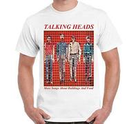Talking Heads More Songs About Buildings and Food Punk Rock Retro T Shirt 1716 White