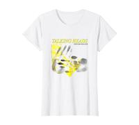 Talking Heads Psycho Killer Hands T-Shirt, Women, White, XX-Large