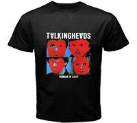 Talking Heads Remain in Light Men's Black T-Shirt Black