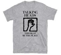 Talking Heads 'This Must BE The Place' T-Shirt, DEVO, XTC, Wire, Television Grey XL