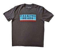 Talking Heads Tiled Band T-Shirt in Grey | Size: 2XL Talking Heads Grey 2XL