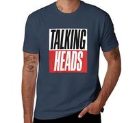 Talking ｜ Heads Unisex,Men's T-Shirt Navy-Style 5XL