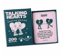 Talking Hearts Couples Edition Card Game, 200 Conversation Questions, 100 Thoughtful and 100 Playful