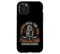 Talking Into The Void Podcasting Obsession Audio Podcaster Case for iPhone 11 Pro