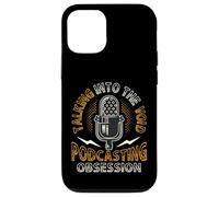 Talking Into The Void Podcasting Obsession Audio Podcaster Case for iPhone 12/12 Pro