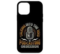 Talking Into The Void Podcasting Obsession Audio Podcaster Case for iPhone 12 mini