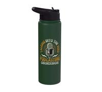 Talking Into The Void Podcasting Obsession Audio Podcaster Stainless Steel Insulated Water Bottle