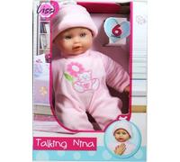 Talking Nina Lissi Doll 28cm New - 6 Sounds with Batteries