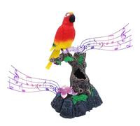 Talking Parrot - ABS | Chirping Parrots Talking Parrot Repeats What You Say | Interactive Talkings Bird Toy For Kids Adults Home Decoration And Fun Play