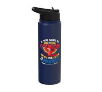 Talking Parrot Listen to My Parrot Stainless Steel Insulated Water Bottle