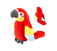Talking Parrot - Parrot Interactive Electronic Pets - Speaking Birds Pet Plush Dolls,for Kids Girls Boys Home Playroom Daycare Nursery Preschool Travel Birthday Party