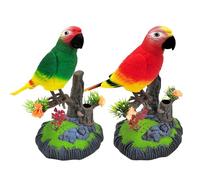 Talking Parrot Toy - Electronic Bird Sensor, Realistic Interactive Toy, Kids Room Fun, Desktop Play Gadget | Electronic Sensor for Boys Girls Kids Adults Home Desk Den Interactive Amusement Use