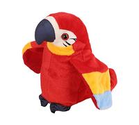 Talking Parrot Toy Macaw Parrot Kids Teens Plush Stuffed Toys Animal Plush Toy Repeat What You Say Stuffed Parrot Pet Toy Plush Buddy Parrot Bird Doll Big Bird Stuffed Plush Animal Stuffed Parrot