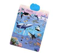 Talking Poster, English Learning Toy | Interactive Speaker Electronic Poster, for Classroom Preschool Nursery Kindergarten Home Children's Room Room