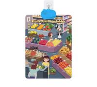 Talking Poster English Pronunciation Talking Toy Two-way Electronic Learning Board Interactive Audio Playback Educational Material Text Acoustic Response Play Activities Strengthen