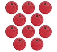 Talking Products, Red Talking Tins Voice Recorder, 40 Seconds Recording, Pack of 10. Ideal for Independent Living and Speaking and Listening Activities