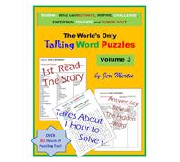 Talking Puzzles Volume 3: The World's Only Talking Puzzles (Talking Word Puzzles)