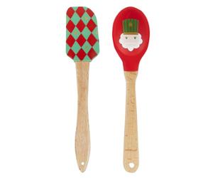 Talking Tables 2 x Nutcracker Silicone Kitchen Utensils Set 38cm