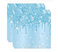Talking Tables 20-Pack Bule Paper Serviettes | Soft Disposable Party Napkins for Birthdays, Christmas, Weddings & All Occasions, Bulk Catering Tableware - Bule Assortment