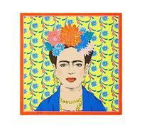 Talking Tables 20 Pack Yellow Frida Kahlo Paper Napkins | Disposable Serviettes, Tableware for Indoor or Outdoor Dining,33cm x 33cm, NAPKINFRIDAYEL