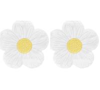 Talking Tables 20 x Daisy Shaped Floral Paper Napkins - Easter Table Napkins, Mother's Day, Tea Party, Spring Serviettes for Decoupage, 100% Recyclable (Pack of 2)