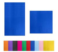 Talking Tables 20PCS Dark Blue Serviettes, 33cm Solid Colour Paper Napkins, 2 Ply Beverage Luncheon Decorative Soft Paper Dinner Napkin for Party, Bar, Restaurant