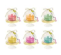 Pack of 6 - Alice In Wonderland Party Favour Cake Domes Mad Hatter Afternoon Tea Party Table Decorations