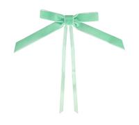 Talking Tables 8 x Green Velvet Gift Bows Luxury Reusable Ribbon Bows for Christmas Wrapping, Party Décor, Wedding Decorations, Craft Projects, Present Gift Wrap Accessories