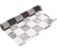 Talking Tables Alice in Wonderland Black & White Check Table Runner 200x30cm - Mothers Day Decorations, Afternoon Tea Parties, Mad Hatter Birthday Parties, Reusable, Recyclable, Easter Decorations