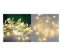 Talking Tables Allium Starburst Lights LED & Gold LED String Lights Bundle