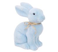 Talking Tables Artificial Grass Bunny Easter Table Decorations Centrepiece (10") Moss Rabbit Figure | for Kids Birthday, Mad Hatter Tea, Alice in Wonderland Themed Party Prop, Blue 25cm x 25 cm